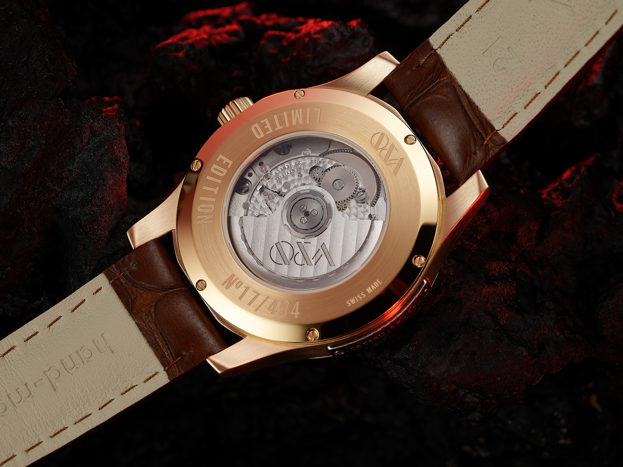 First image of the magma bronze watch carousel